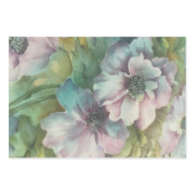 Elegant Pastel Wrapping Paper for Weddings & Gifts