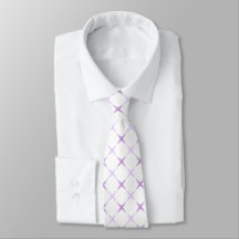 Elegant Pastell Lavendel Geometrisk Stjärna Halsdu