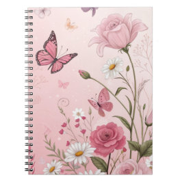 Elegant Pastell Rosenträdgård iPad Smart Cover Anteckningsbok