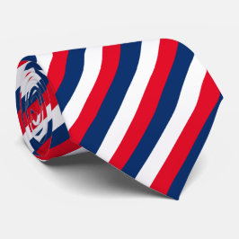 Elegant Patriotic Blue White Red Flagga Stripe Slips