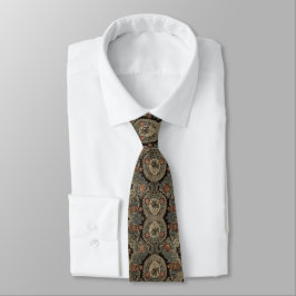 Elegant Patriotisk Vintage Mönster Örn Slips