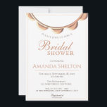 Elegant Peach Necklace White Möhippa Inbjudningar<br><div class="desc">Denna moderna och elegant inbjudningskort för möhippan är underbar för att fira en blivande brud. En inbjudan till elegant med ett halsband i eleganten i en persiko-färg. Bakgrunden är vit och texten står i persiko-färg. Du kan enkelt anpassa all text - anpassa den med ditt namn, datum, plats, OSA och...</div>