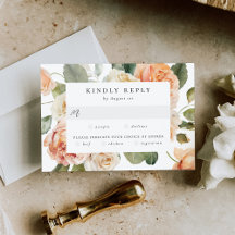 Elegant Peach och Elfenbenskusten Ro Meal Choice B