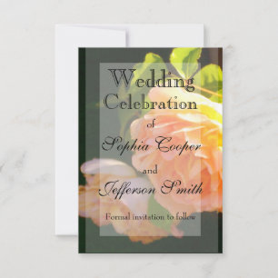 Elegant Peachy orange Ro Spara Datumet