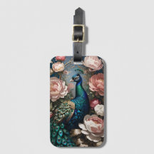 Elegant Peacock Rosa Peonies