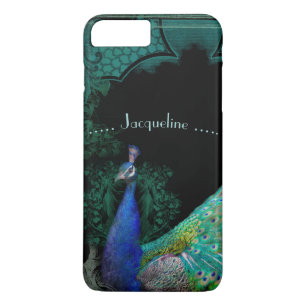 Elegant Peacock w Scrollss Personlig Designer