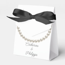 Elegant Pearl Bröllop Presentaskar