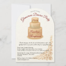 Elegant Pearl & Glitter Divorce Party Glamous