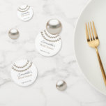 Elegant Pearl Necklace-Möhippa<br><div class="desc">Elegant Pearl Necklace Möhippa Confetti</div>