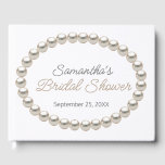 Elegant Pearl Necklace Möhippa Guest Bok<br><div class="desc">Fånga hjärtliga budskap och bra önskemål från dina nära vänner med den här elegant möhippan gäst bok. Med en sofistikerad utformning av pärlhalsband och anpassade är den här snyggten en perfekt för att hedra minnet av din speciella dag. Den här gästen bok är perfekt för möhippor, förlovningsfester och bröllop firande...</div>
