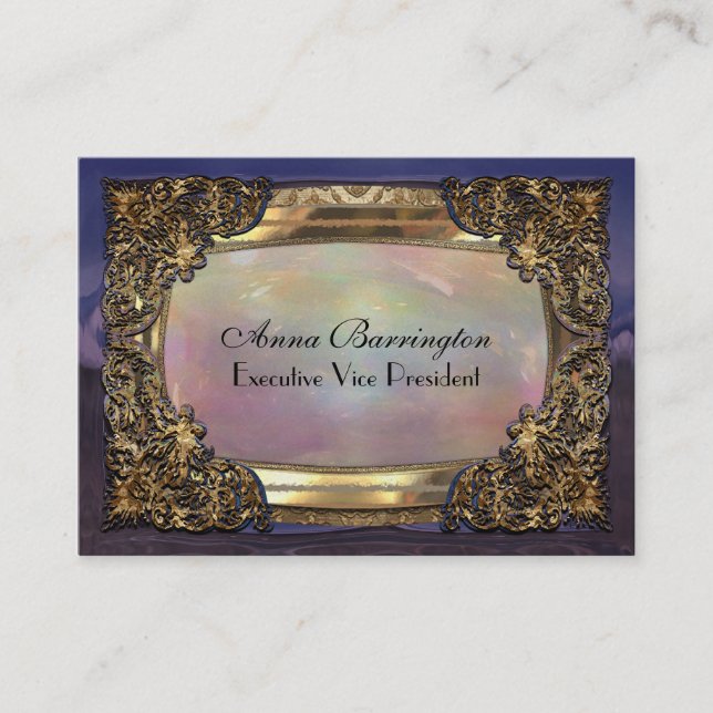 Elegant Pearl-Professionell för Baxully Visitkort (Framsida)