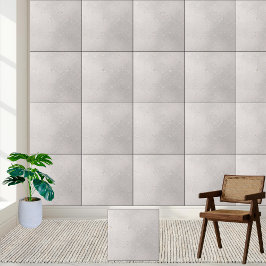 Elegant Pearl White & Guld Glitter Diamond Kakelplatta