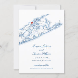Elegant Peconic Bay Yacht Klubb Bröllop Spara Datumet