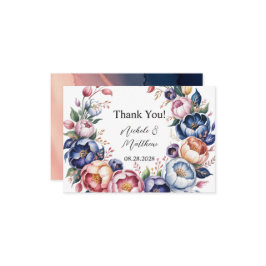 Elegant Peony-utandning för Bröllop Tack