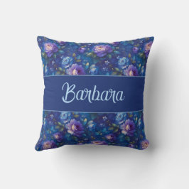 Elegant Personalized Stylish Romantic Floral Chic Kudde