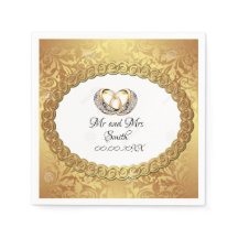 Elegant Personlig Bröllop Papper