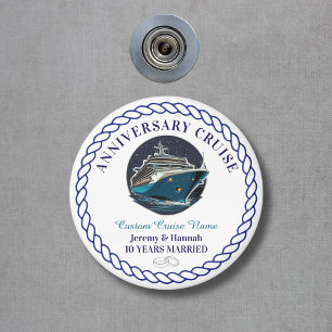 Elegant Personlig Bröllopsdag Kryssningskabin Dörr Magnet