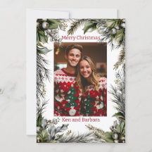 Elegant Personlig Julfrö Utandning