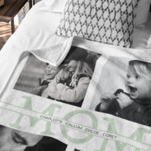 Elegant Personlig Mamma Photo Collage