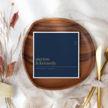 Elegant Personlig med Namn bröllopsmottagning