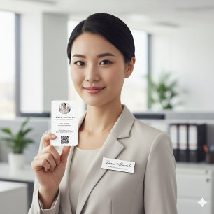 Elegant Personlig Redigerbar Affärskort Tryck Visitkort