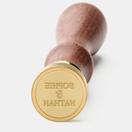 Elegant Personligt bröllp Monogram