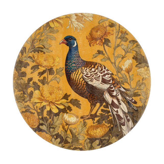 Elegant Pheasant William Morris Inspired (Framsidan)