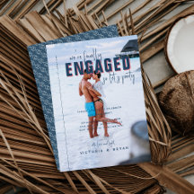 Elegant Photo Bröllop Förlovningsfest