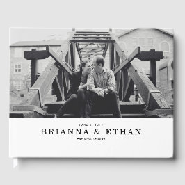 Elegant Photo Bröllop Gästböcker