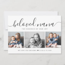 Elegant Photo Collage Beloved Nana Mors dag