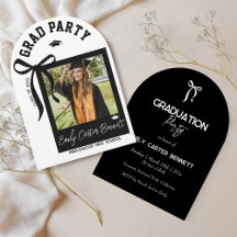 Elegant Photo Coquette Black Bow Studenten