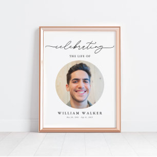 Elegant Photo Firande of Life Welcome Poster