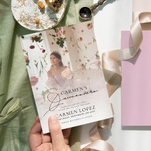 Elegant Photo Quinceanera Spara Datumet