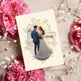 Elegant Photo Ram QR-kod Inbjudningar