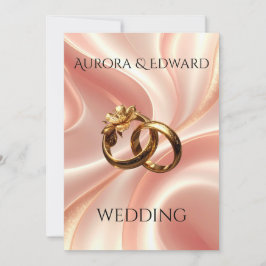 Elegant Photo Wedding Invitation Card – Modern Inbjudningar