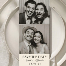 Elegant Photoshop Typography Qrcode Spara datum Inbjudningar