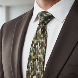 Elegant Pine Tree Pattern | Rustic Forest Slips