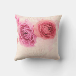 Elegant pink bouquets kudde