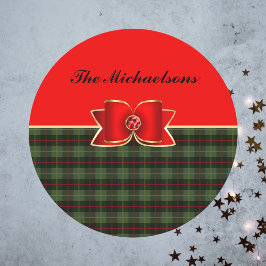 Elegant Plade och judelbin med Namn Underlägg Papper Rund