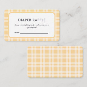 Elegant Play Baby Shower Diaper Raffle Biljett Tilläggskort