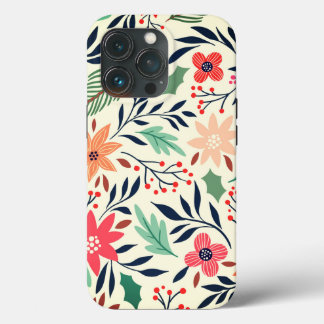 Elegant Poinsettia Mönster OtterBox iphone case