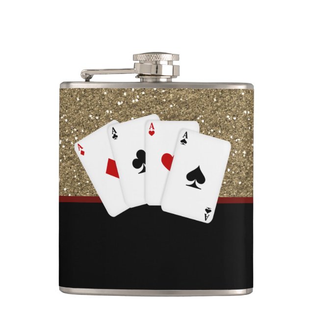 Elegant Poker Ess Fickplunta (Framsidan)