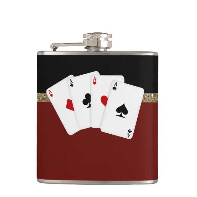 Elegant Poker Ess Fickplunta (Framsidan)