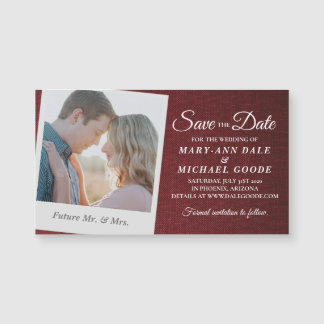 Elegant-polaroid - ögonblicksbild Spara datum