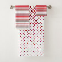 Elegant Polka dots Parallel Linjer Graphic Mönster