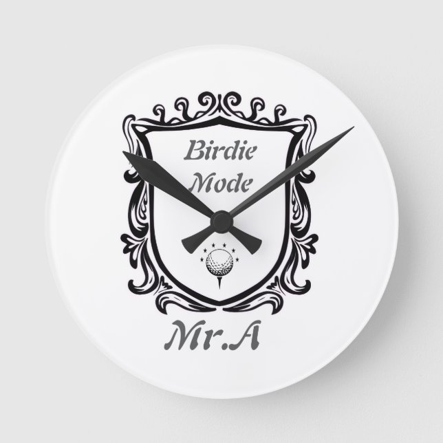 Elegant popular Wall Clock gift 2026 Rund Klocka (Framsida)