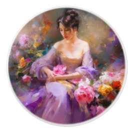 Elegant Porträtt Knopp