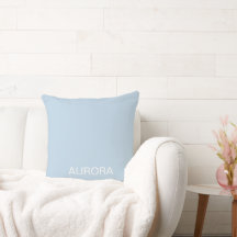 Elegant Powder Blue Personlig Namn -