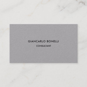 Elegant Premium Grått-minimalistisk Professionell Visitkort