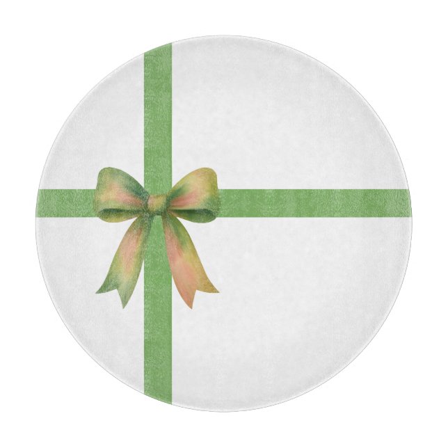 Elegant presentbåge – modern juldesign (Framsidan)